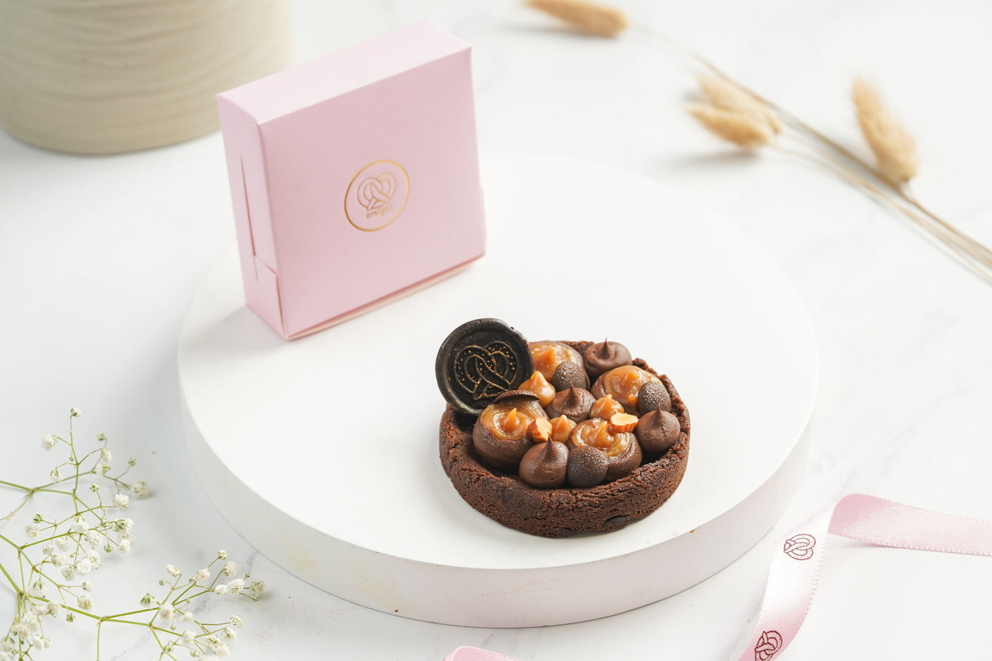 Caramel & Chocolate Cookie (Box of 1)