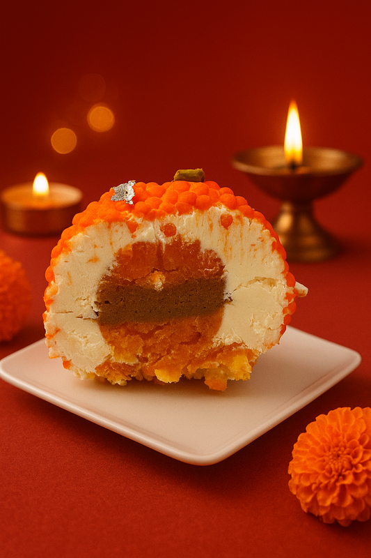 Motichoor Gateau (Box of 2)