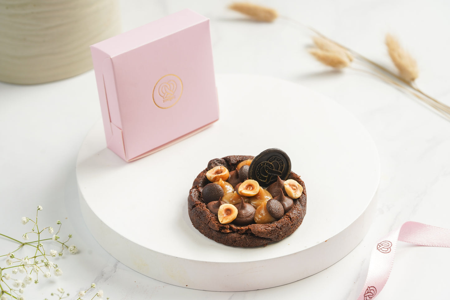 Hazelnut & Chocolate Cookie (Box of 1)