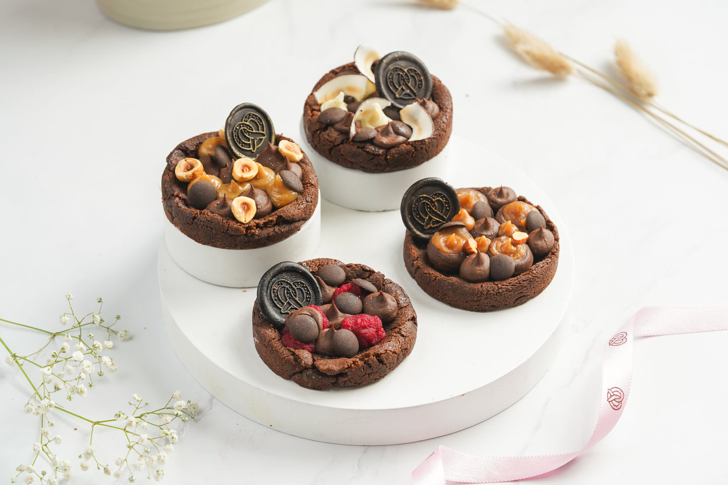 Vegan & Gluten-Free Chocolate Cookies (Box of 4)