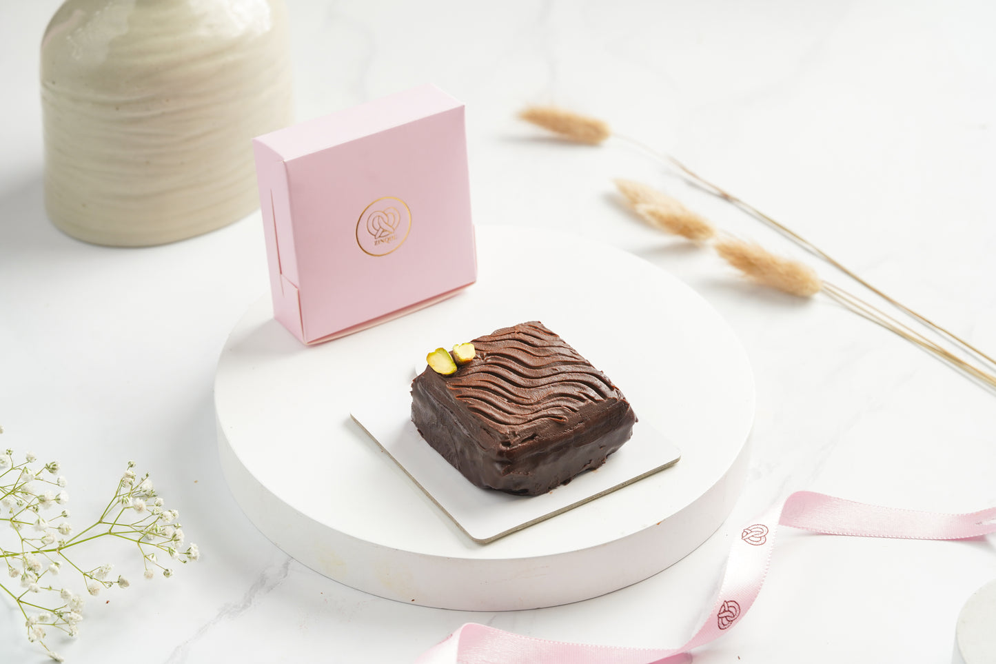 Pista Praline Brownie (Box of 1)