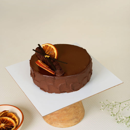 Mandarin, Chocolate & Quinoa Cake (Gluten-free)