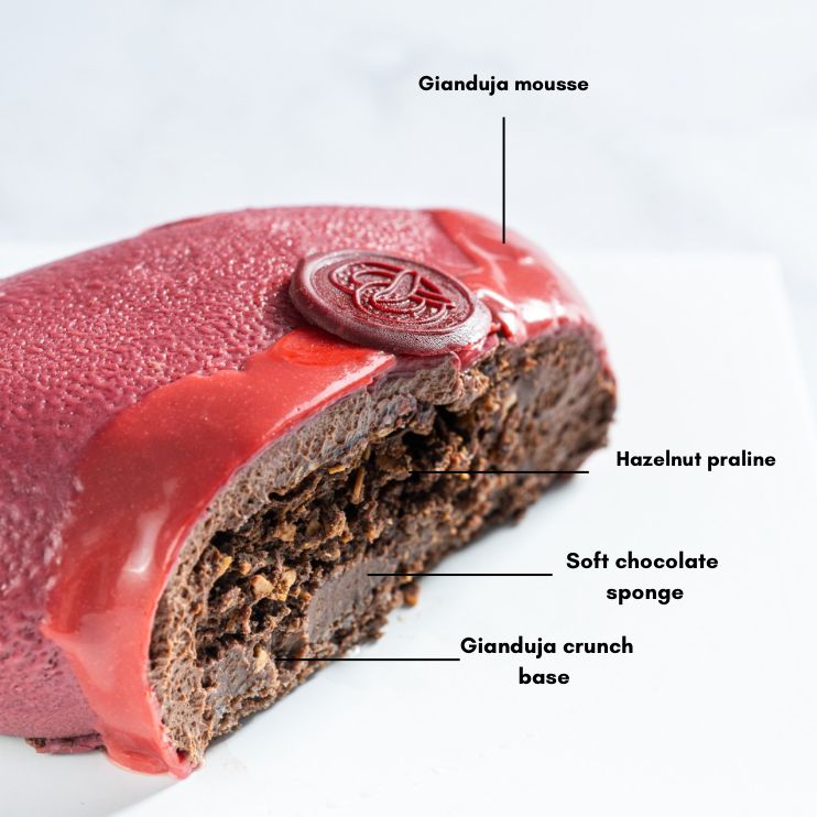 Gianduja Hazelnut Cake