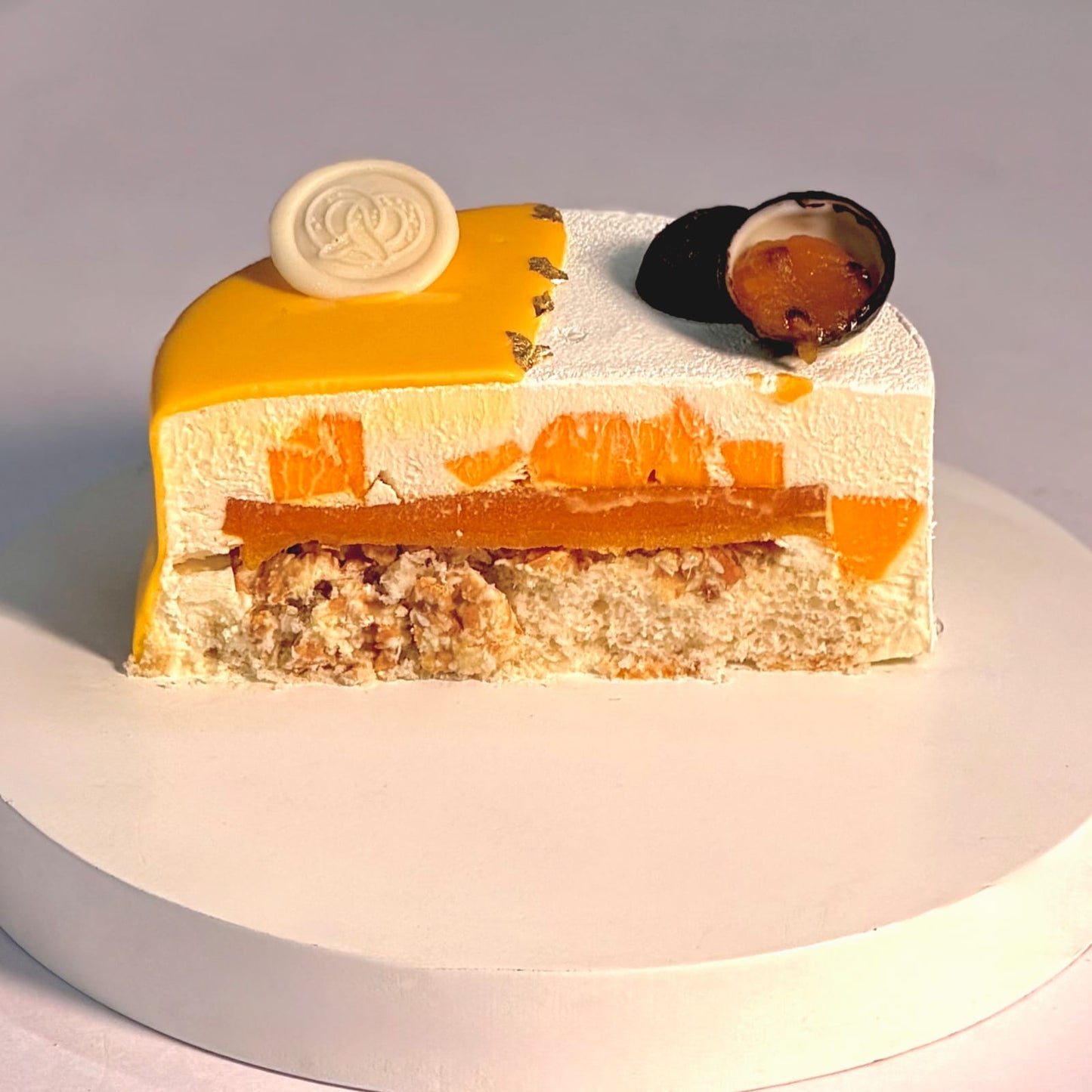 Mango Passionfruit Coconut Gateau