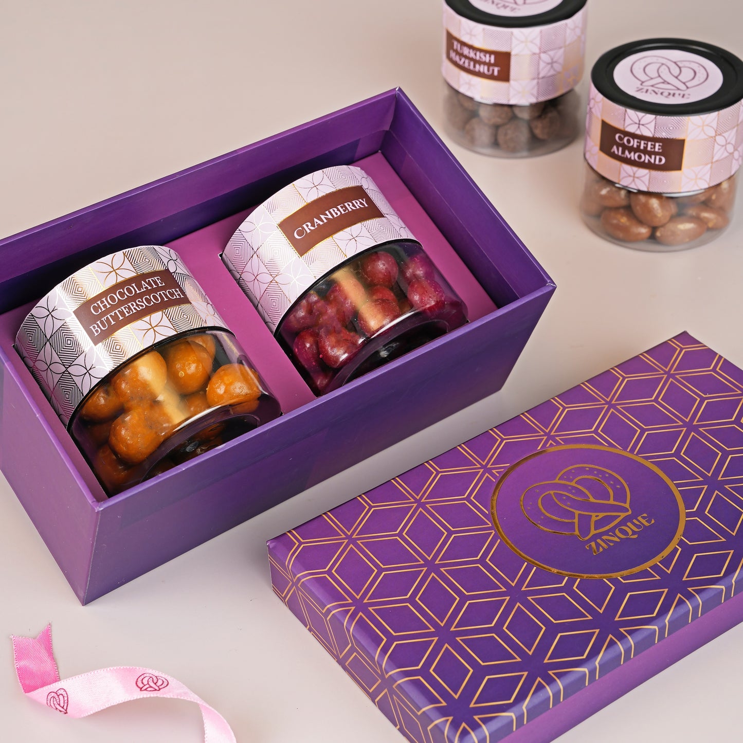 Zinque’s Luxury Nut lovers Gift Box of 2
