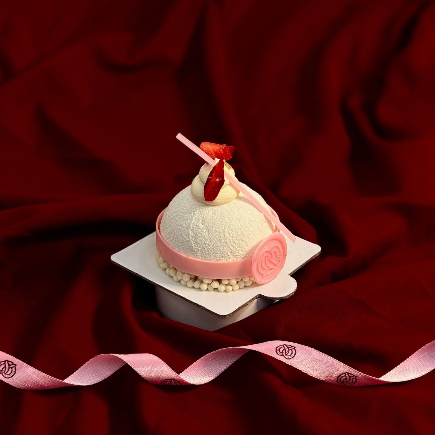 Sugar-Free Vanilla Strawberry Petit Gateau