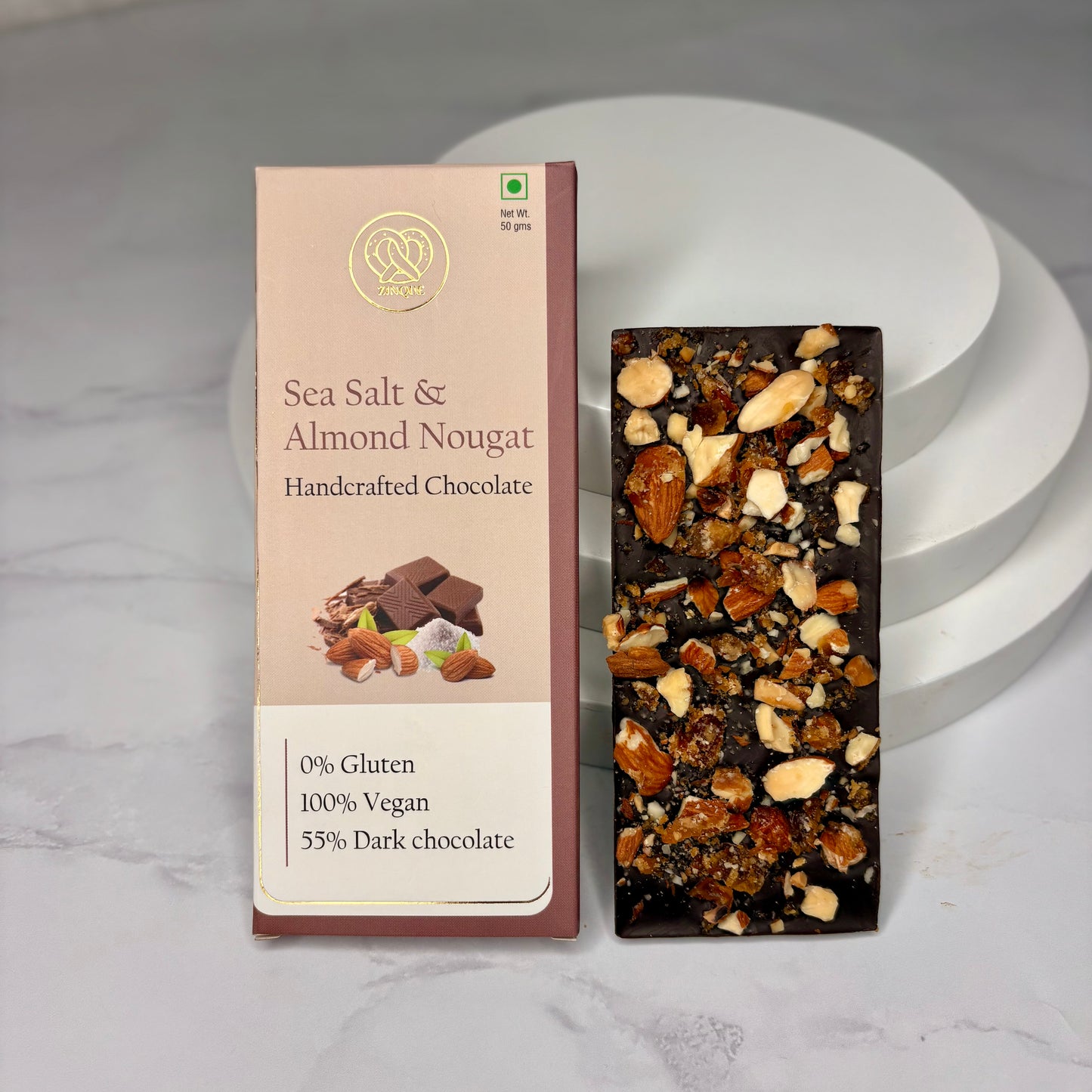 Sea Salt & Almond Nougat Bar