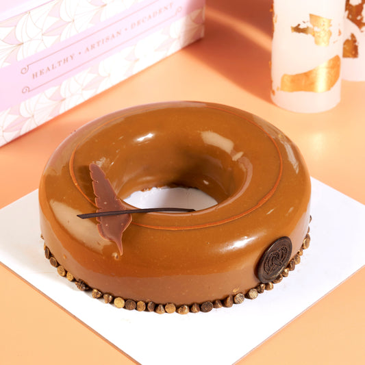Sea Salt Caramel and Dark Chocolate Cake