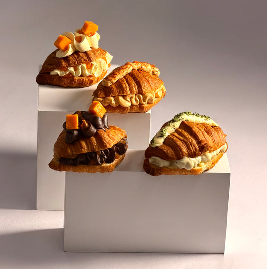 Mini Croissant Box (Pack of 4)