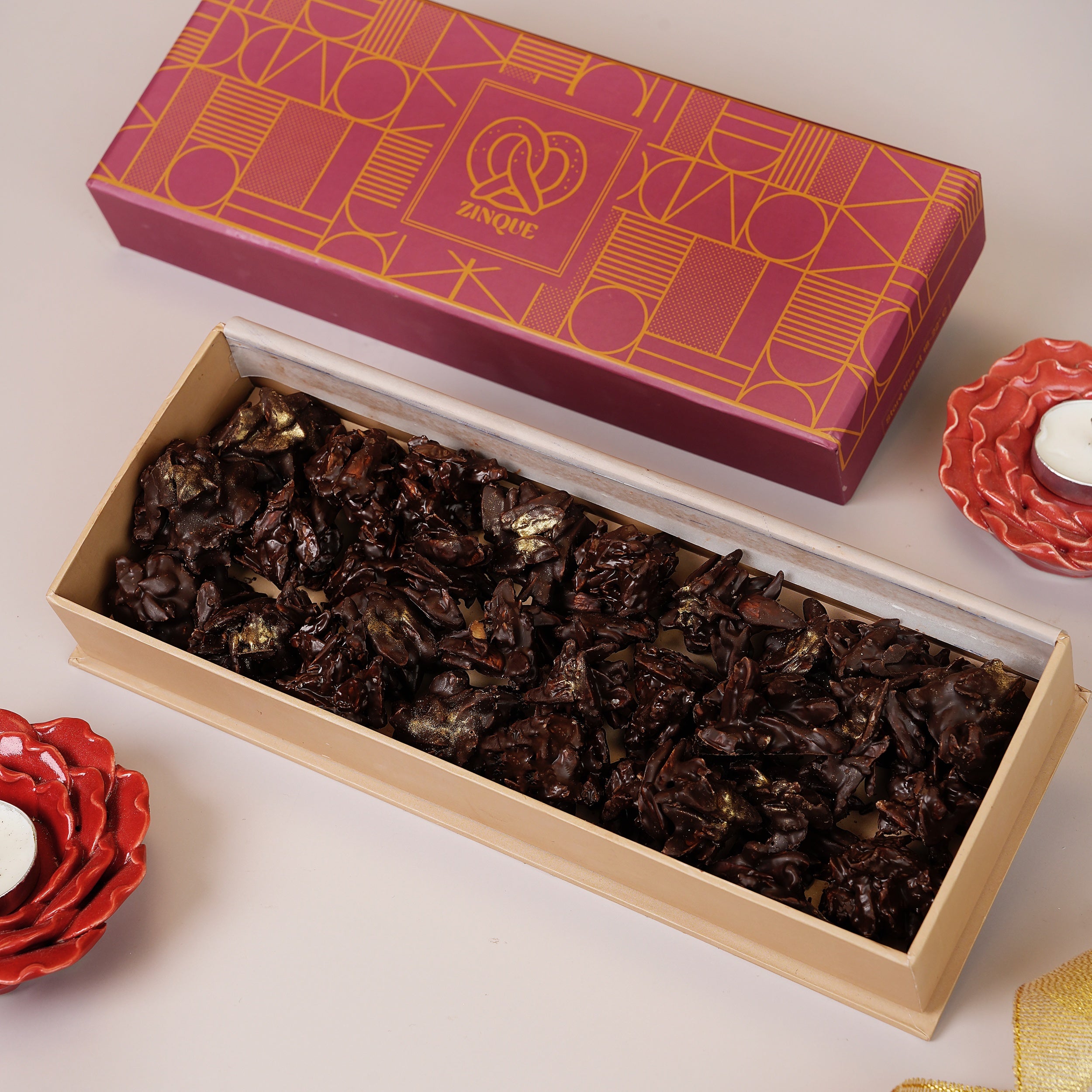 Box of Crunchy Almond Rocks – Zinque Patisserie