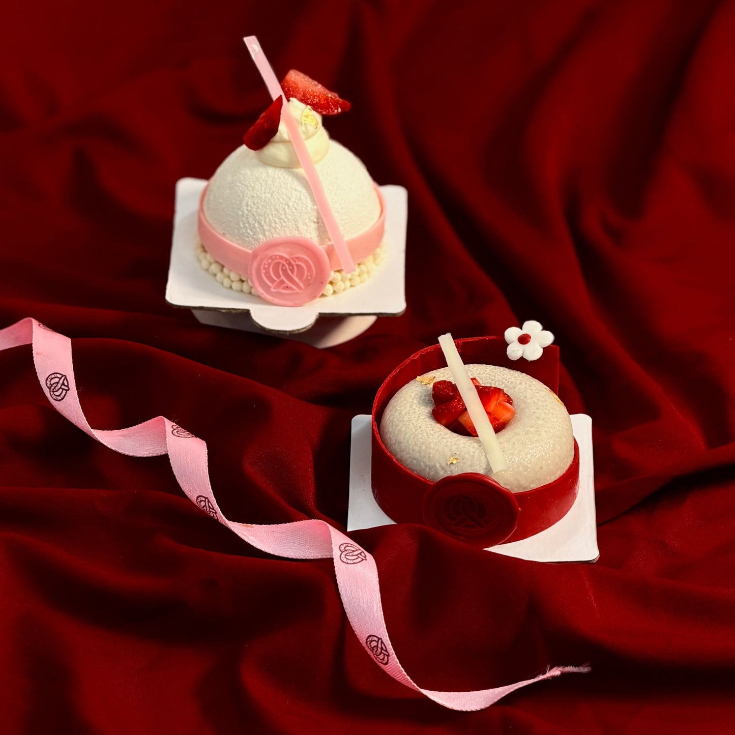 Sugar-Free Strawberry Petit Gateau Combo