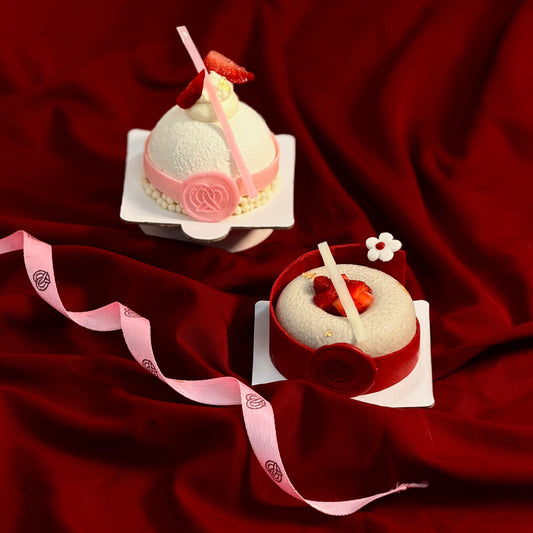 Sugar-Free Strawberry Petit Gateau Combo