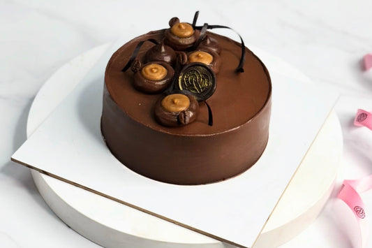 Espresso Caramel Cake