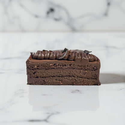 Belgian Dark Chocolate Cake (Vegan, Gluten-free & Sugar-free)