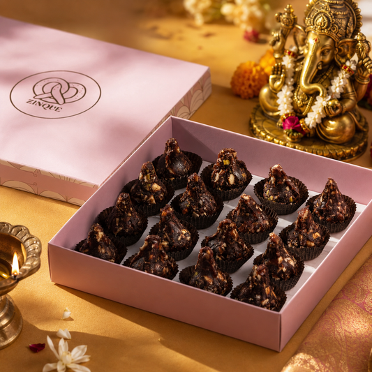 Date & Dry-Fruit Modak - Refined Sugar-Free & Gluten-Free