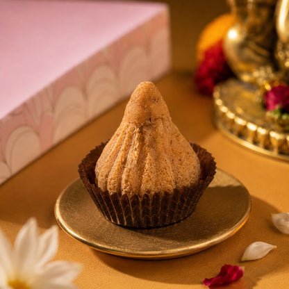 Besan Modak - Refined Sugar-Free & Gluten-Free