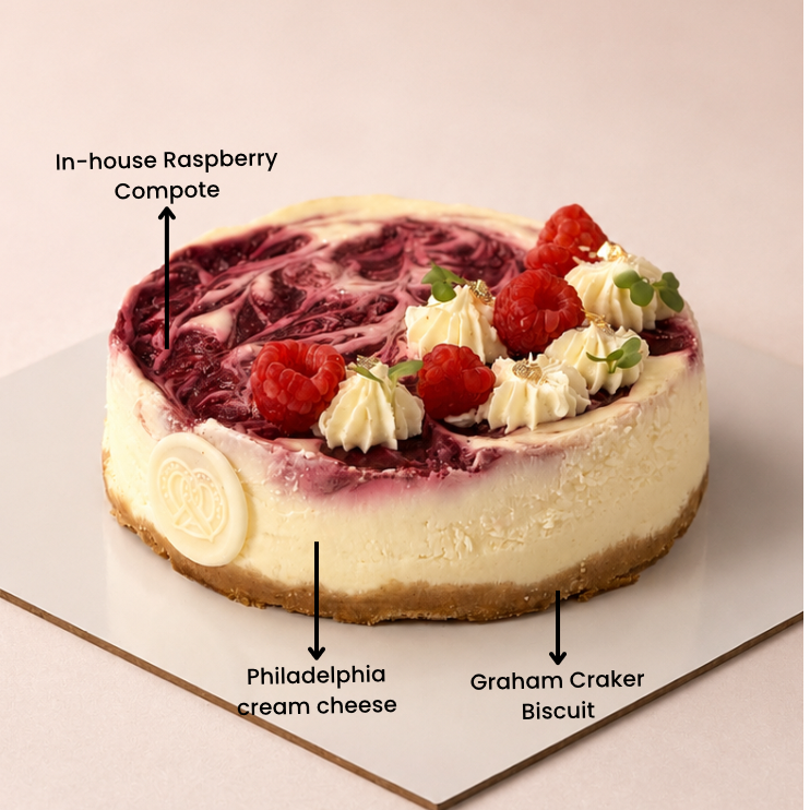 Mini Raspberry Cheesecake
