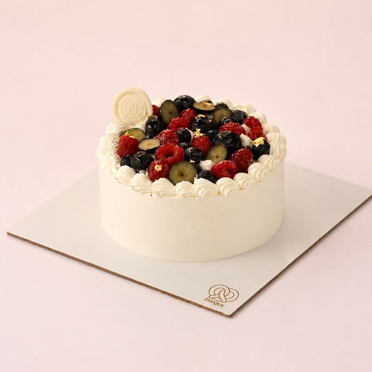 Mixed Berry Cake (Sugar-Free & Gluten-Free)