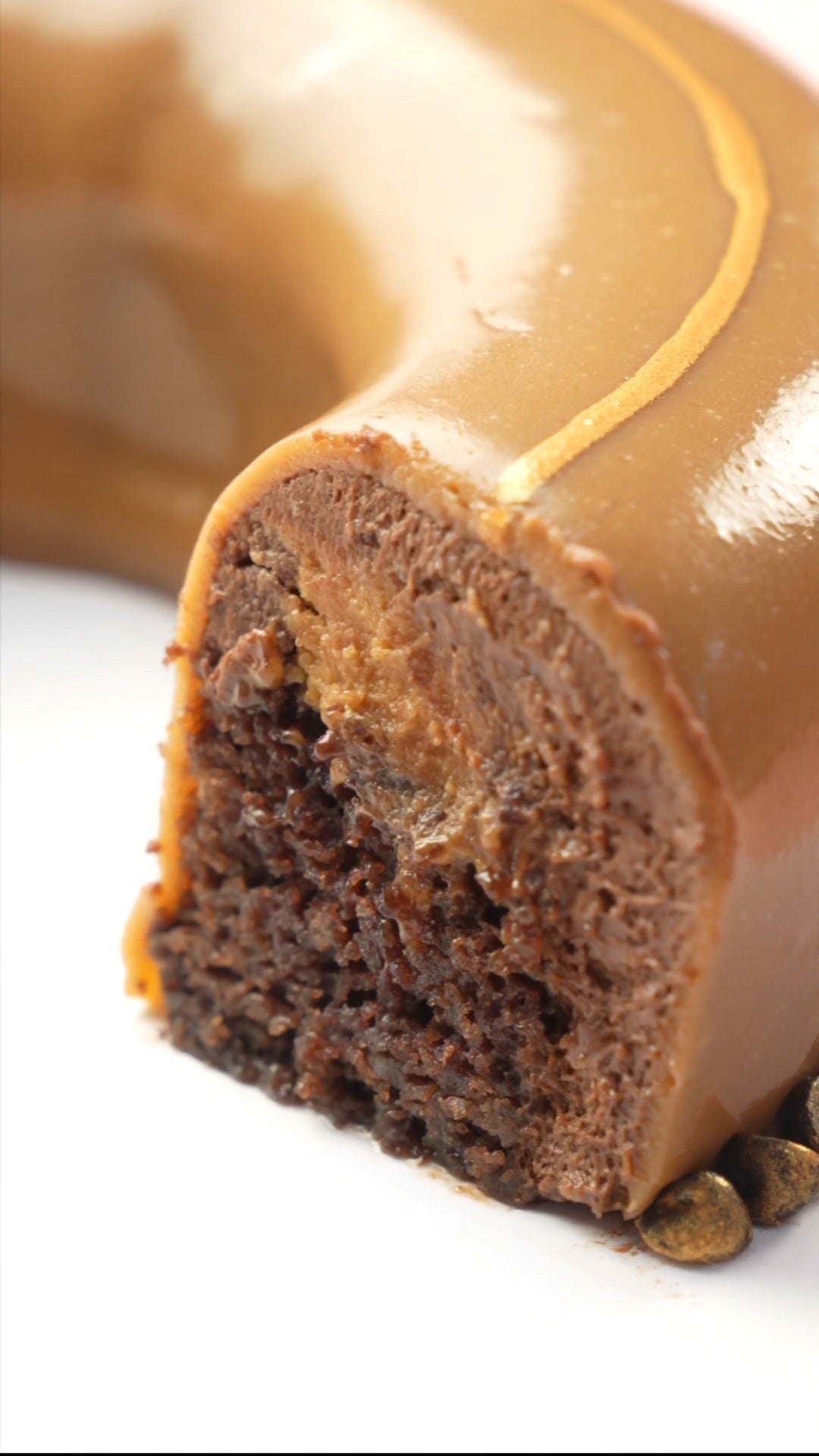 Sea Salt Caramel and Dark Chocolate Cake