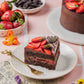 Strawberry Nutella Chocolate Cake