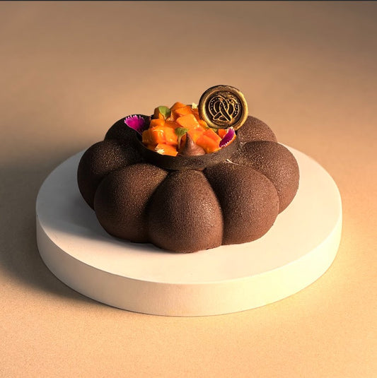 Sugar-Free Chocolate Mango Gateau