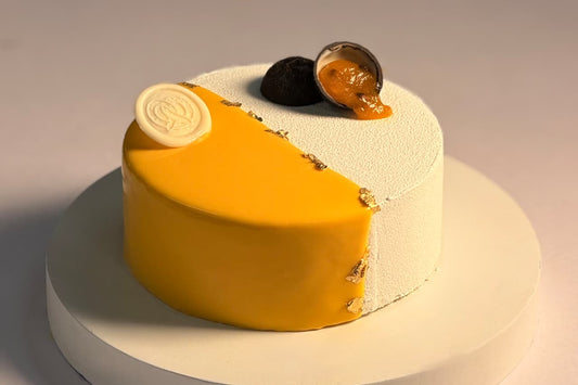 Mango Passionfruit Coconut Gateau