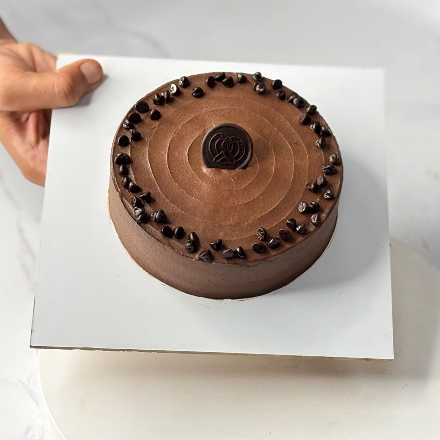 Belgian Dark Chocolate Cake (Vegan & Gluten-free)