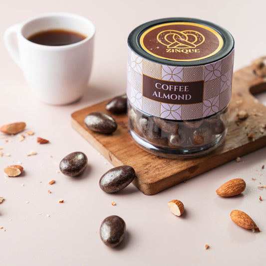 Chocolate Coated Coffee Almonds