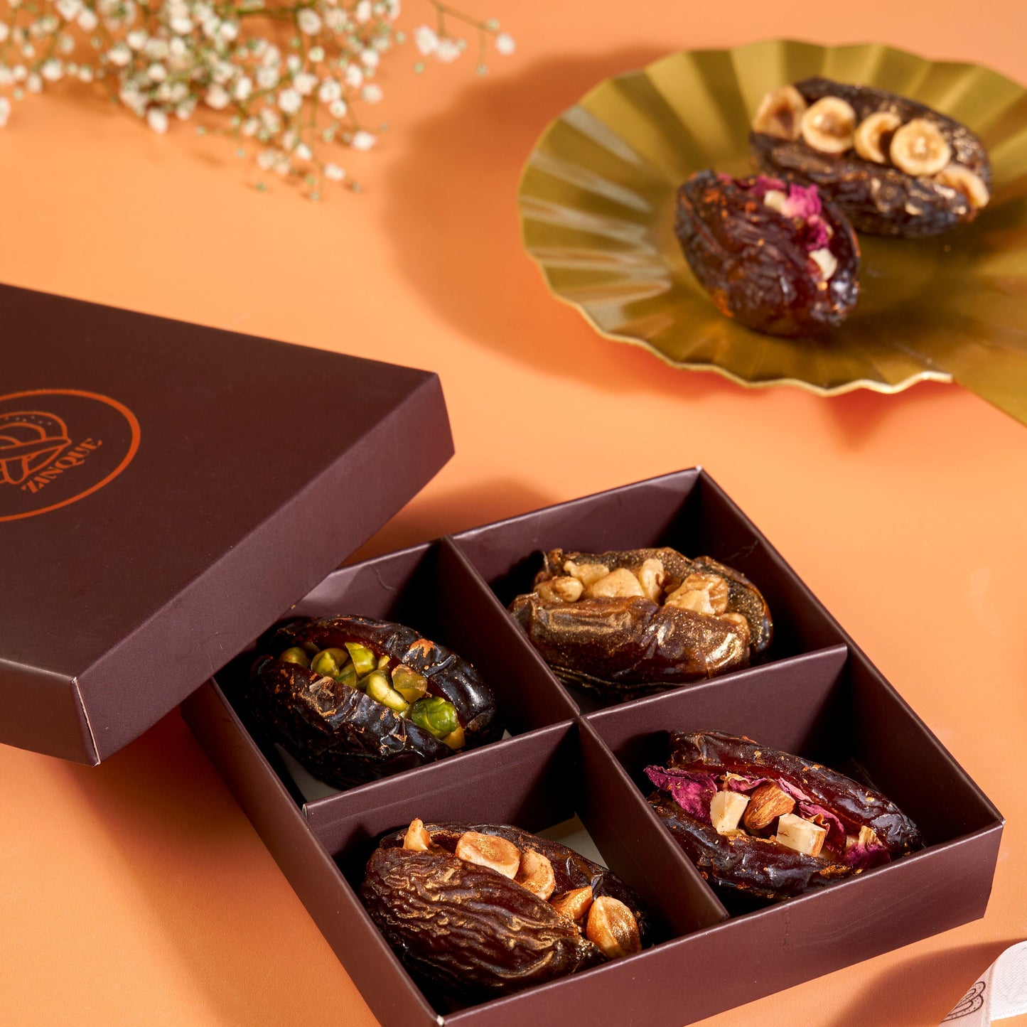 Stuffed Dates (Box of 4)