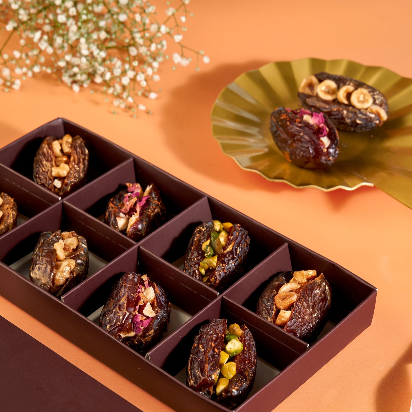 Stuffed Dates (Box of 8)