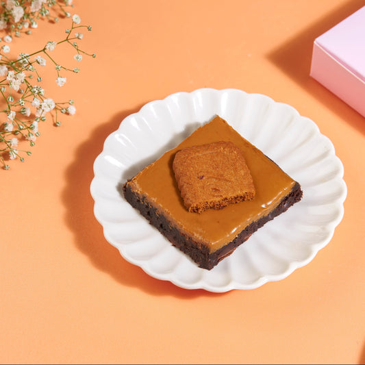 Lotus Biscoff Brownie
