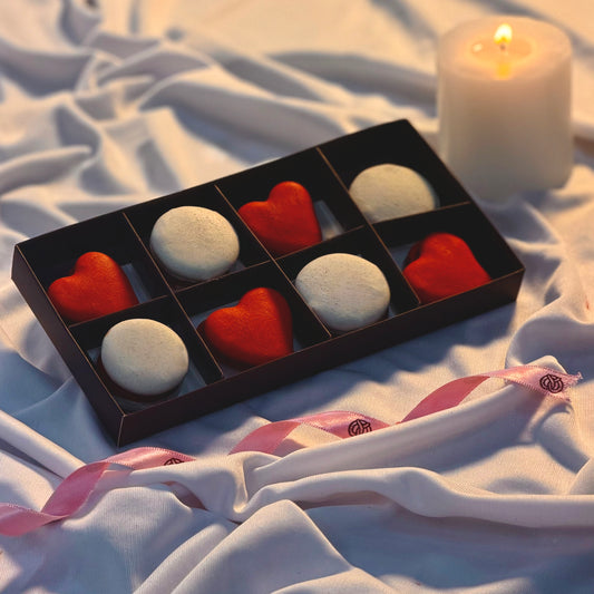 Heart Macarons - Box of 8