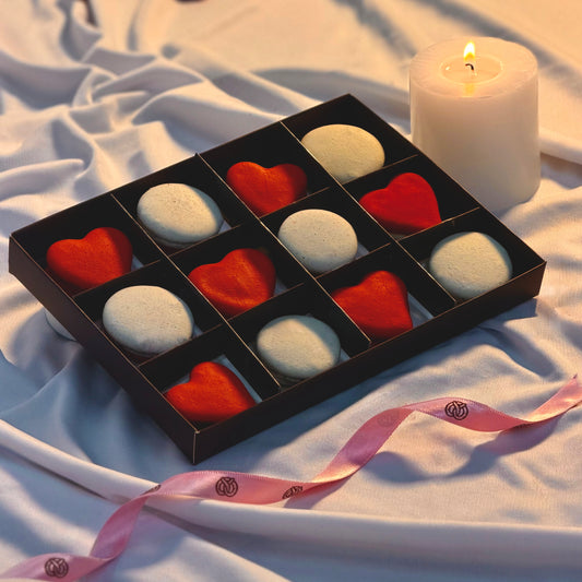 Heart Macarons - Box of 12