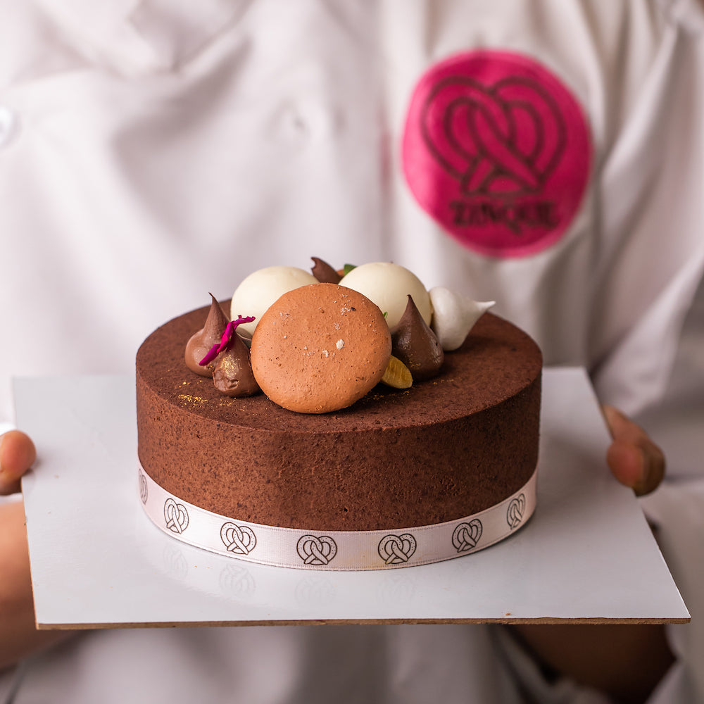 Hazelnut Praline Cake