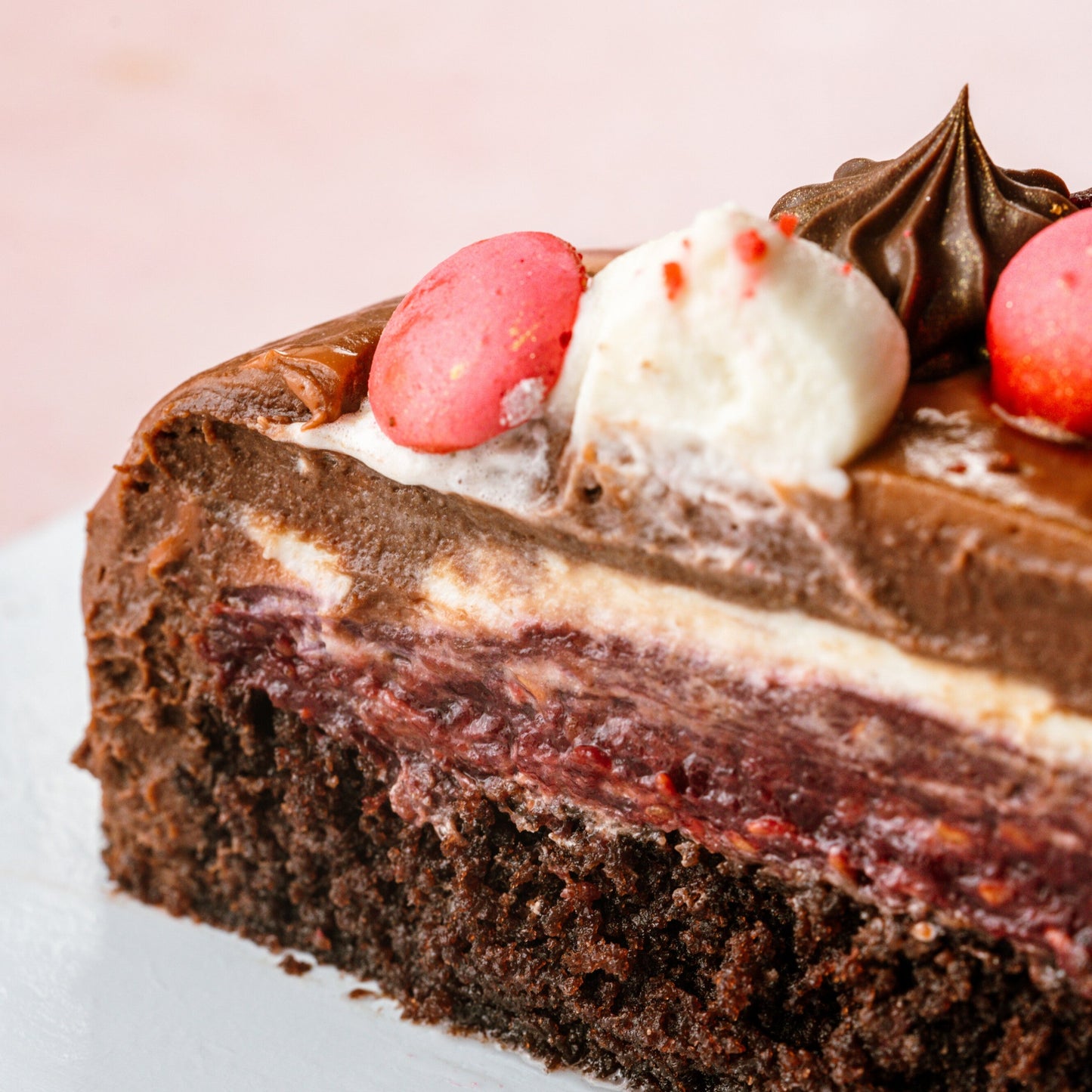 Berries & Chocolate Cake